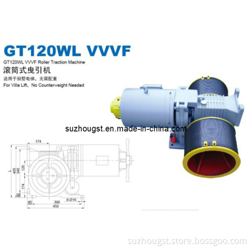 Roller Traction Machine with Roller